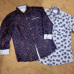 NWT Boys dress shirts szM